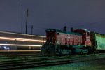 CPKC Run-Through Manifest Passing KCRR 3408 at UP Stateline Yard